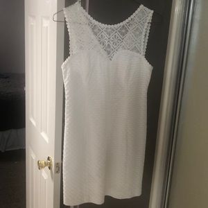 White Lilly Pulitzer Shift Dress